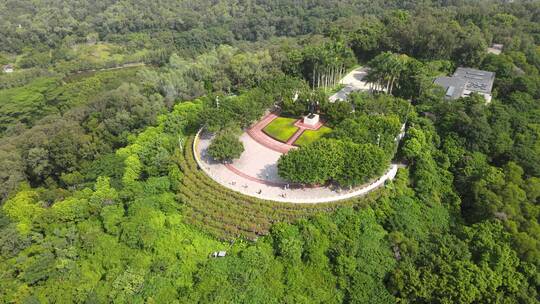 莲花山公园 莲花湖 漾日湖 莲花村