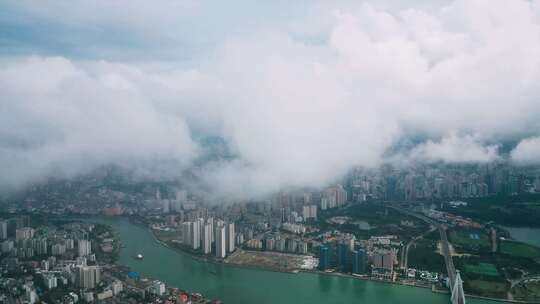 海南海口城市风光