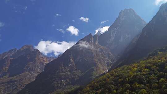 山区延时摄影