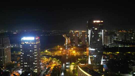 福建莆田东园东路夜景莆田夜景