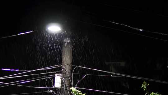 狂风暴雨电闪雷鸣雨过天晴暴雨倾盆乌云翻滚