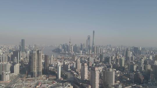 上海黄浦区4K航拍