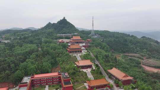 湖南怀化飞山景区航拍