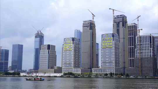 2023广州国际金融城地产开发合集视频素材模板下载