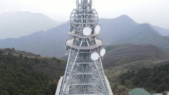 航拍南岳衡山5A景区