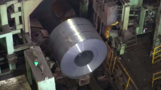 钢铁厂热卷生产线制造业钢材钢铁1