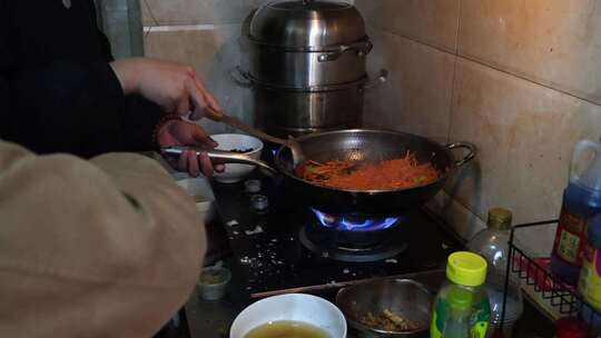 鱼香肉丝美食教程餐饮饮食美味做饭