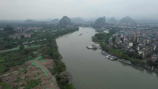 桂林市区漓江风景区