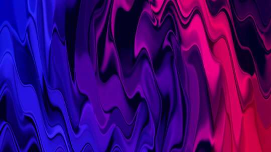 抽象彩色光泽波浪背景。抽象液体波浪背景。