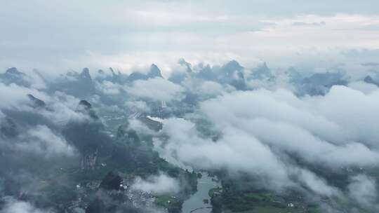 山水山峰山脉意境风景