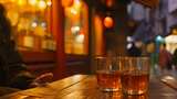 传统酒文化 黄酒水果酒养生酒喝酒喜庆热闹高清在线视频素材下载