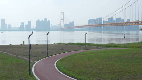 武汉洪山江滩公园风景