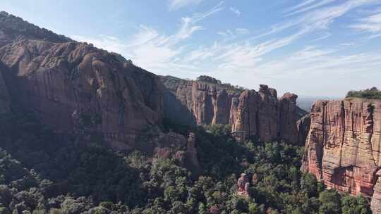 江西上饶龟峰景区航拍