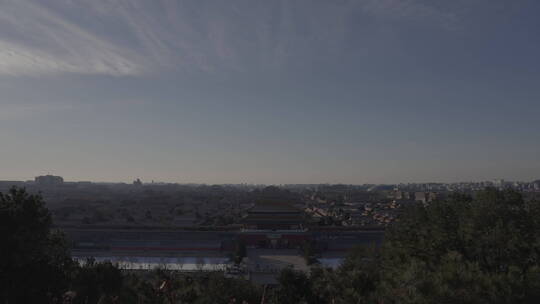 故宫日出 俯瞰紫禁城