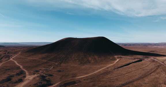 马蹄山火山航拍