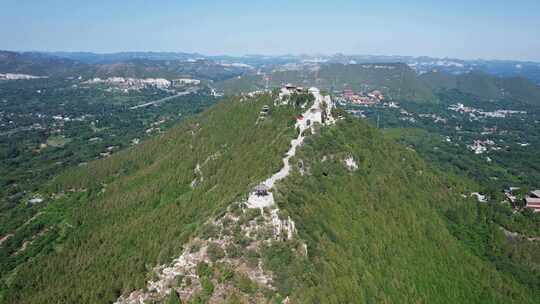 山东青州云门山5A景区航拍