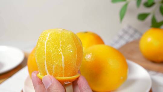 橙子水果素材