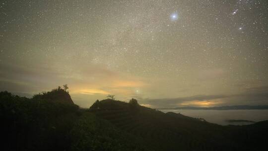 星空云海延时视频素材模板下载