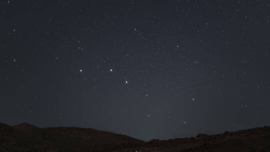 内蒙古石条山北斗星星空延时