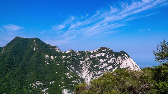 宣传片大气震撼陕西西岳华山延时摄影