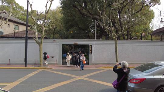 上海武康路文化历史街道实拍