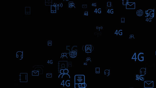 数据信息科技元素粒子视频素材带通道视频素材模板下载