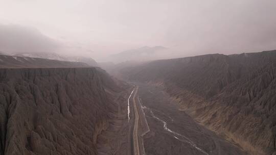 北疆 独山子大峡谷 冬季