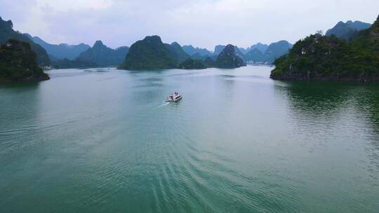 广西南宁上林大龙湖景区航拍4K