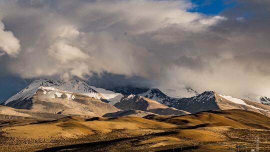 西藏阿里納木纳尼雪山延时