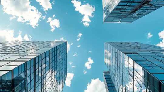 商务写字楼高楼幕墙CBD金融商业中心