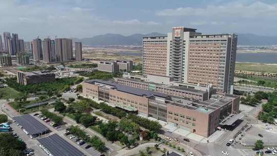 福建省厦门市海沧区长庚医院航拍