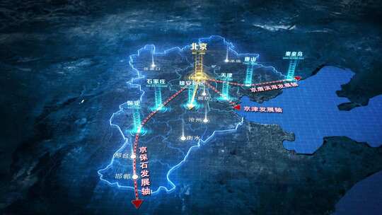 震撼京津冀科技地图