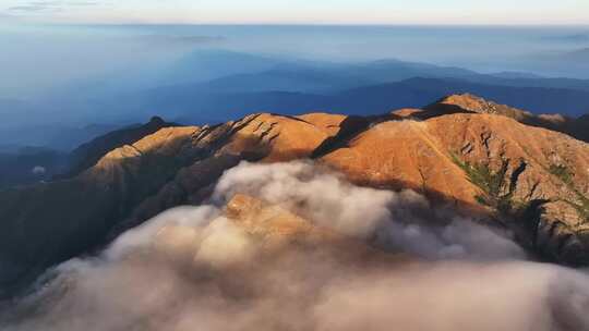 八面山云海航拍视频