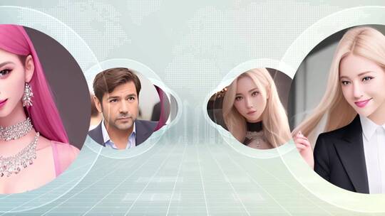 企业团队介绍AE模板