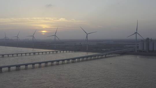 杭州湾跨海大桥视频素材模板下载