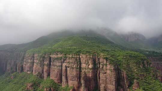 太行山雨后云雾视频素材模板下载