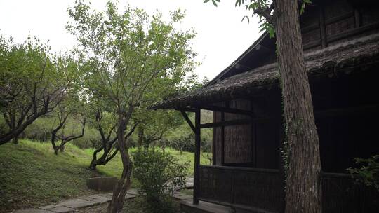 杭州西溪国家湿地公园雸雪屋