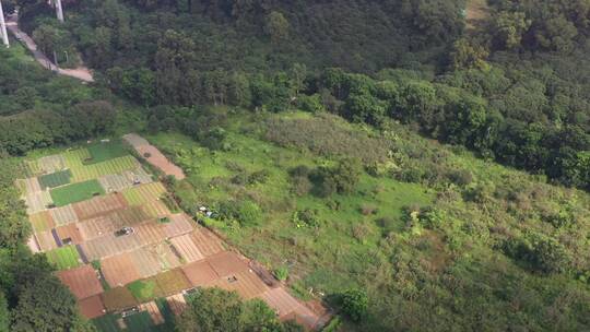 航拍深圳乡村建设