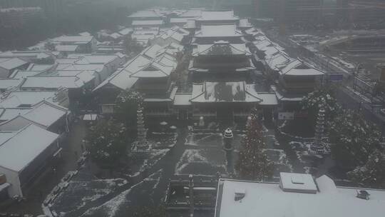 拱墅 大悦城 运河 杭州 杭州雪