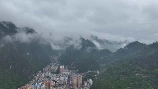 河池天峨县航拍