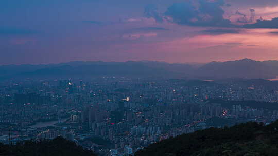 福州夜景延时