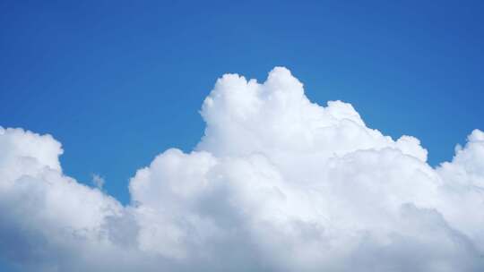 蓝天白云延时天空云朵变化唯美风景云卷云舒