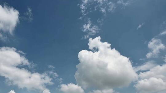 延时拍摄天空中的云视频素材模板下载