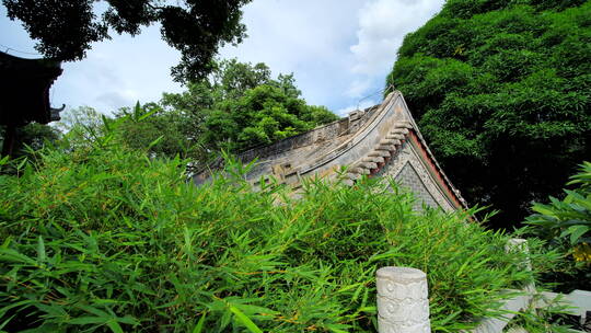 中式园林庭院古建筑院子