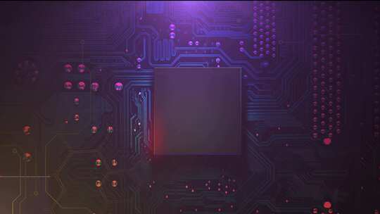 芯片科技内存 手机3C产品芯片展示视频素材模板下载