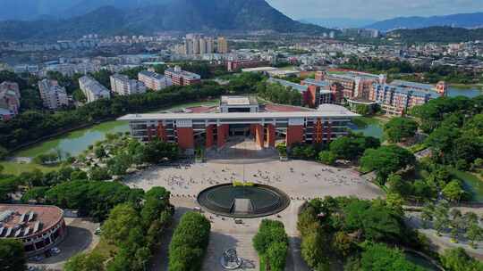 航拍福建中医药大学合集