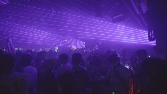 北上广深 LiveHouse夜店酒吧跳舞霓虹闪烁视频素材模板下载