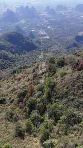 桂林尧山风景区航拍