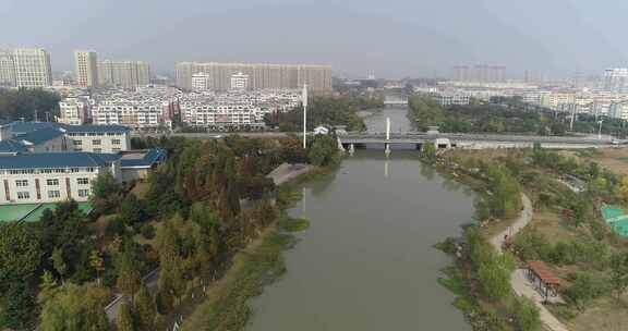 湖水航拍 滩涂湿地 航拍 漕运 湖中小岛4