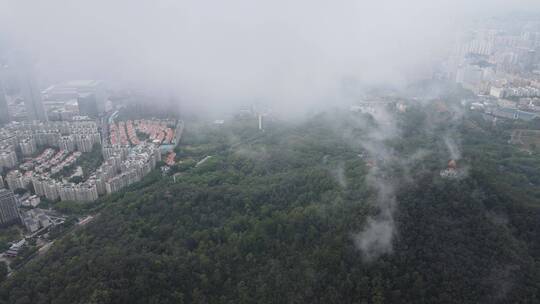 雨后的东莞黄旗山